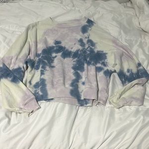 American eagle Tye dye crew neck, size small